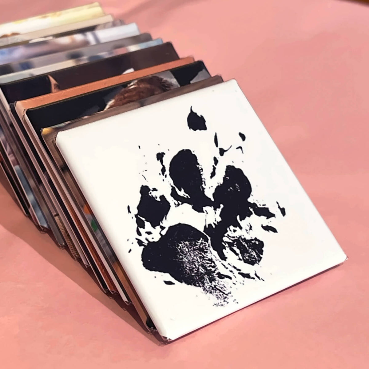 Square Photo Magnet Tiles (Set of 9)